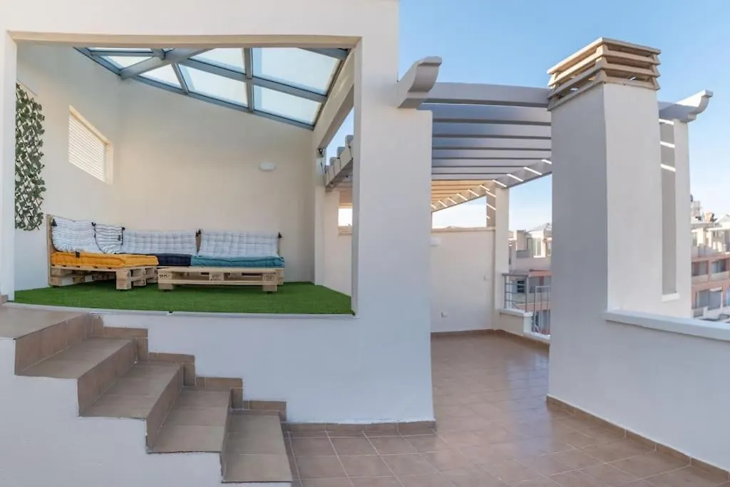 Stunning Penthouse Terrace & Pool * Free Parking Apartment Vera 0*,  Spain
