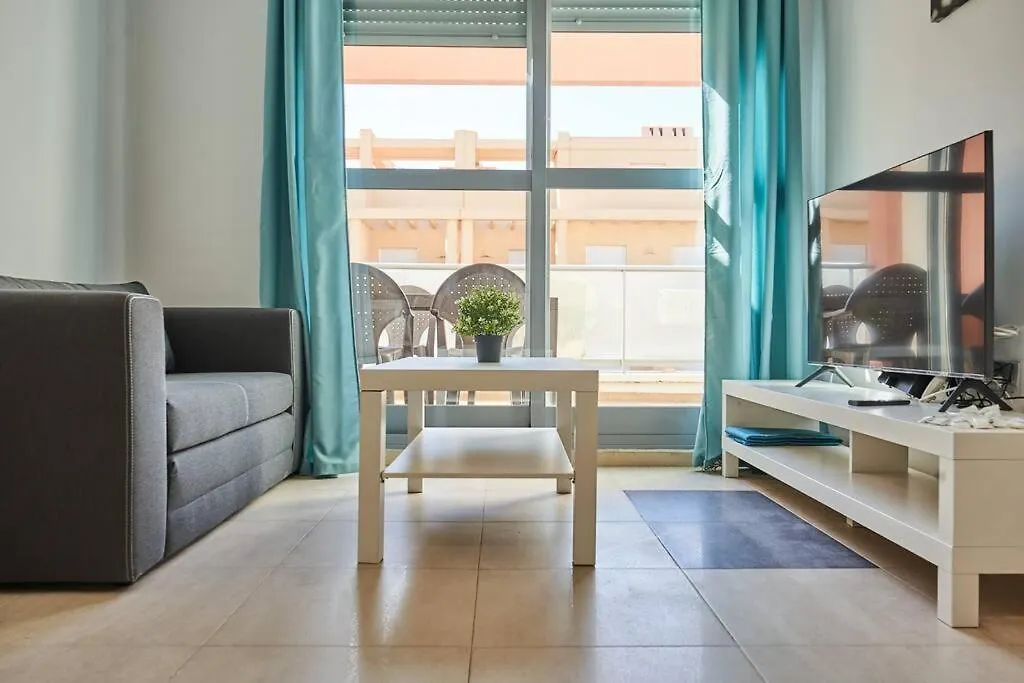 Apartment Ferienwohnung Stunning Penthouse Terrace & Pool * Free Parking Vera Spanien